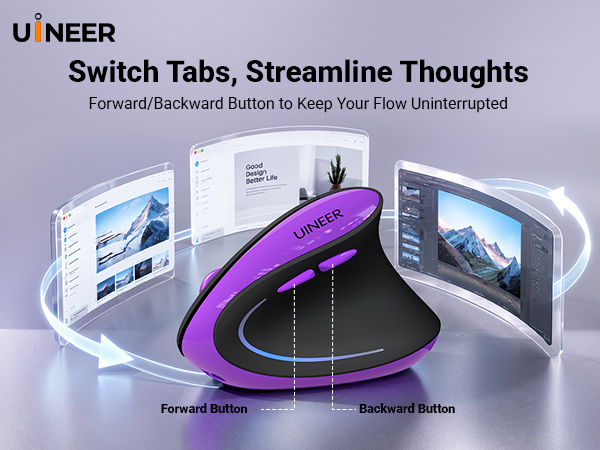 wireless mouse ergonomic right hand