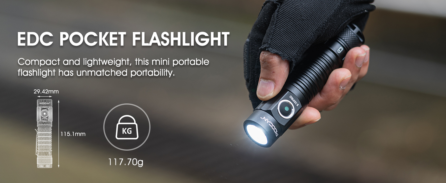 pocket flashlight