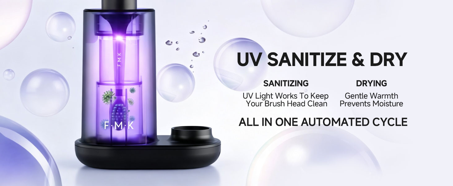electric toothbrush with uv sanitizer