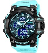 findtime Men's Military Tactical Watches for Men Big Face Large Dual Analog Digital Display Sport...