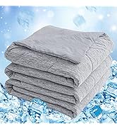 CHOSHOME Cooling Comforter Twin Size, Cooling Blanket for Hot Sleeper, Q-Max 0.45 Arc-Chill Cooli...