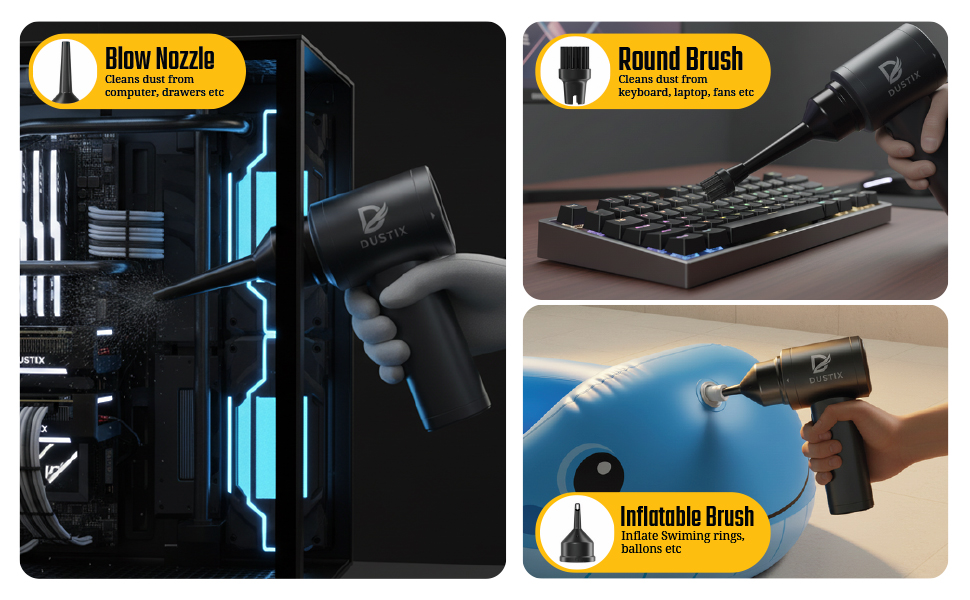 Series of product demonstration images showing car door handle cover application process with black protective film being installed.