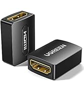 UGREEN HDMI Coupler 2 Pack, 4K@60Hz HDMI Female to Female Adapter HDMI 2.0 Extender for HDMI Cabl...