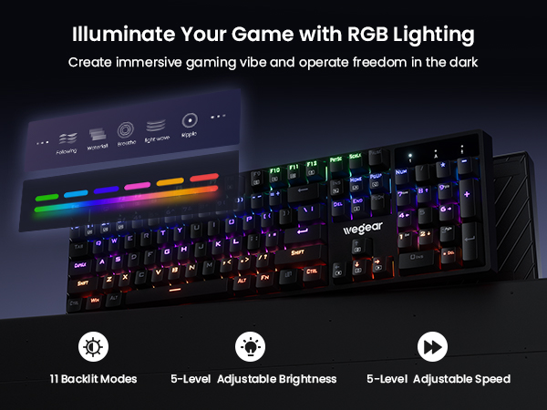 led keyboard