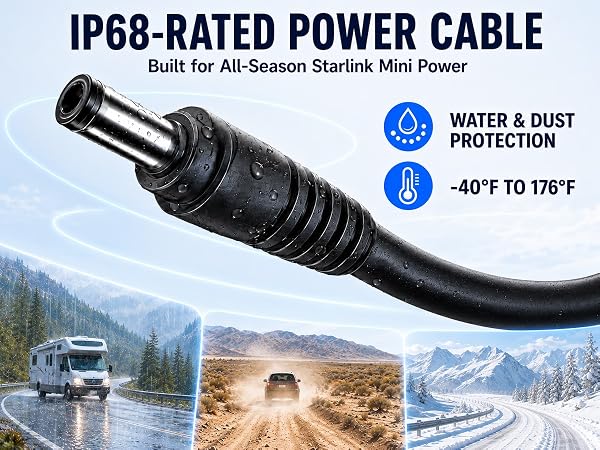 starlink mini 12v adapter