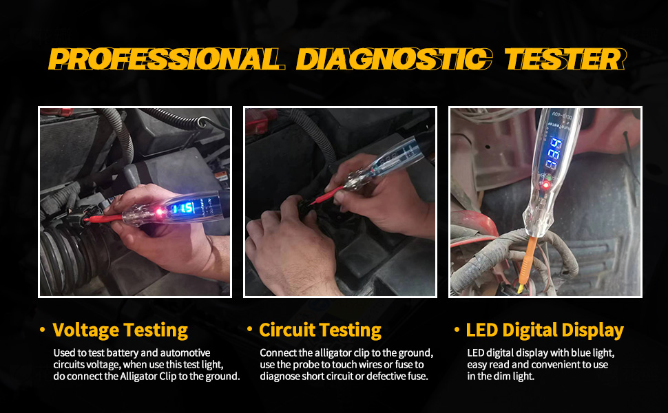 dc voltage tester
