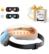 ALLJOY Eye Massager with Heat and Cooling for Migraines, Eye Massager for Relief of Migraine, Dry...