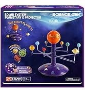 Science Can Solar System for Kids, Talking Astronomy Solar System Model Kit, Planetarium Projecto...
