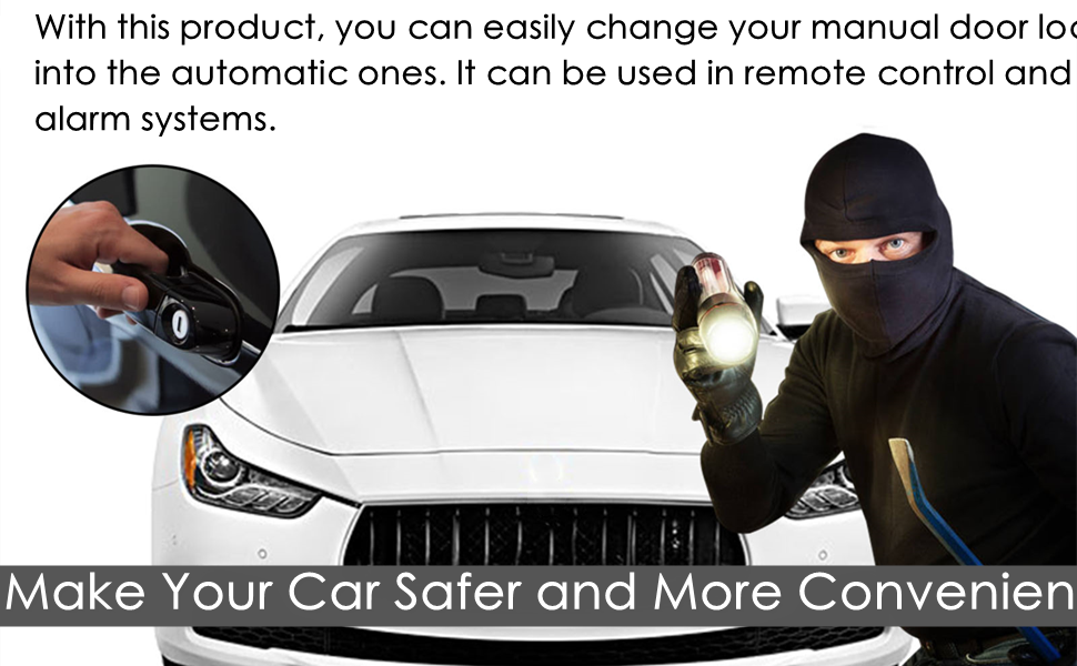 improving the safety and convenience of your vehicle