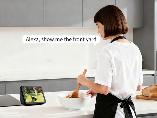 security camera work with alexA, smart wifi camera work with alexa, smart camera alexa