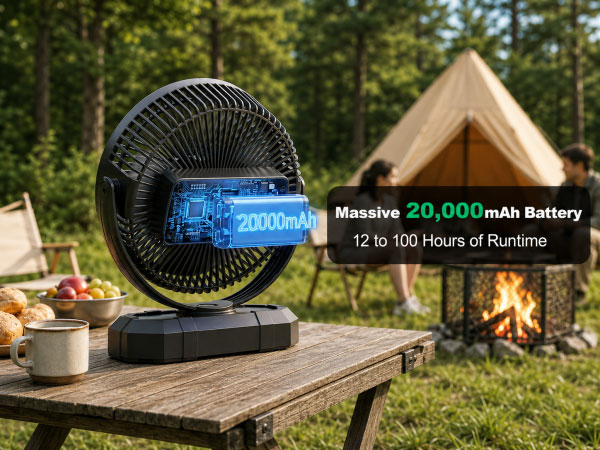 portable quiet fans