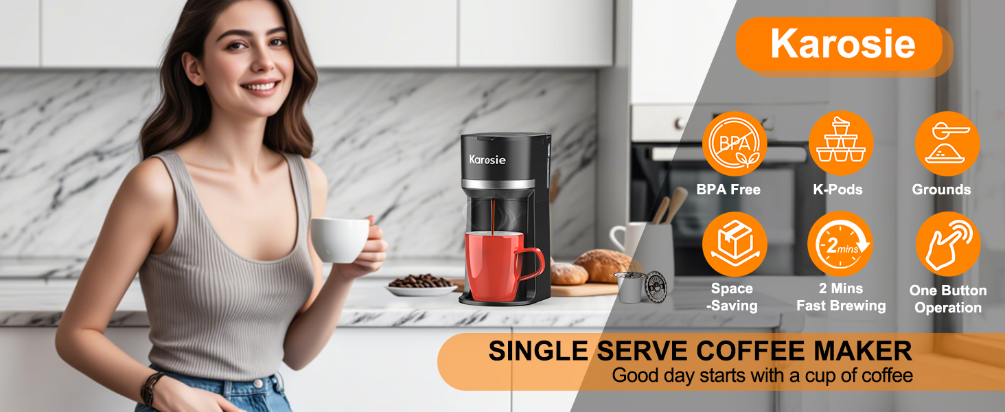 Karosie SINGLE SERVE COFFEE MAKER