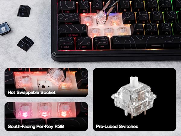 F65PRO Wireless Gaming Keyboard