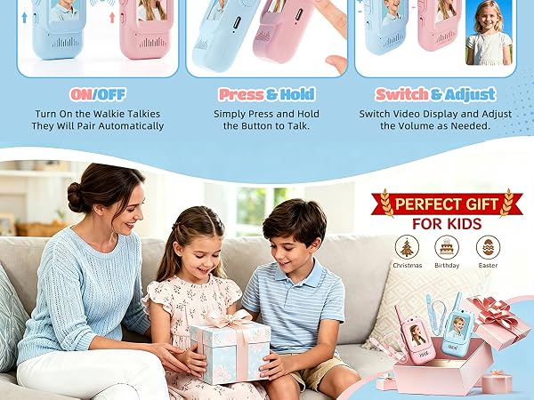 Video Walkie Talkies for Kids