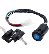 TWTADE 4 Wire Ignition Key Switch for 50cc 70cc 90cc 110cc 125cc 150cc 200cc 250cc Chinese ATV Di...