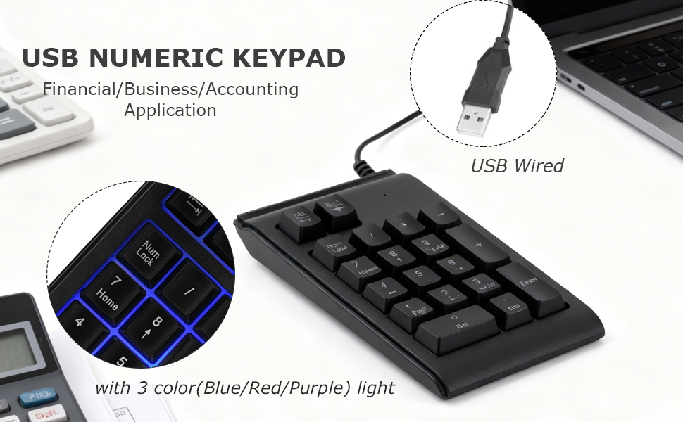 Mechanical Numeric Keypad