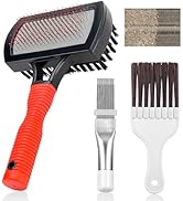 Cenipar Air Conditioner Coil Cleaning Brush Fin Comb Straightener 3 PCS Include Dual-Sided HVAC C...