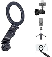 XIXAN Magnetic Phone Tripod Mount Adapter with 1/4" Thread, Cold Shoe Phone Holder for Camera. Co...