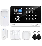 Alarm System for Home Security, Smart Home Security Alarm System, 8-Piece Kit for Older and Child...