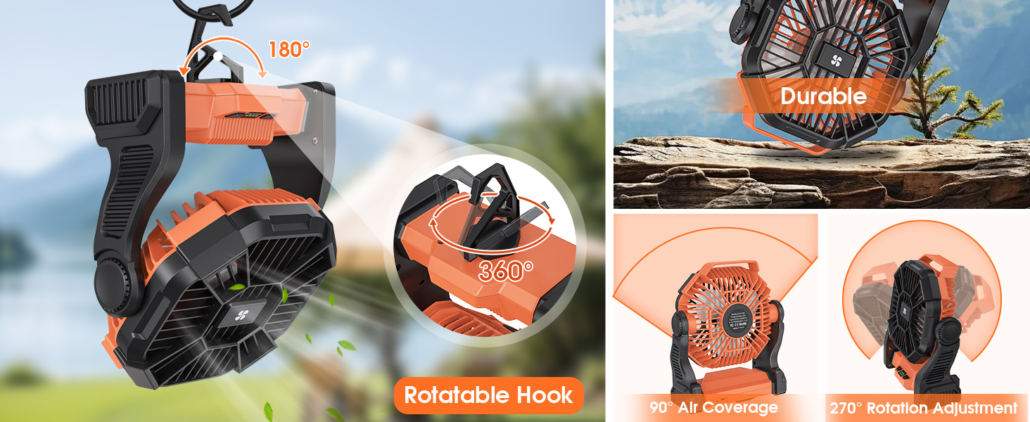 Camping Fan Cooling Fan Summer Fan
