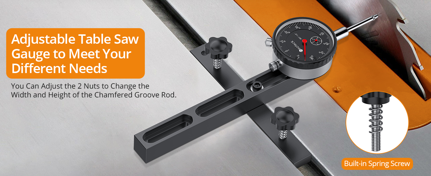 Table Saw Dial Indicator Gauge