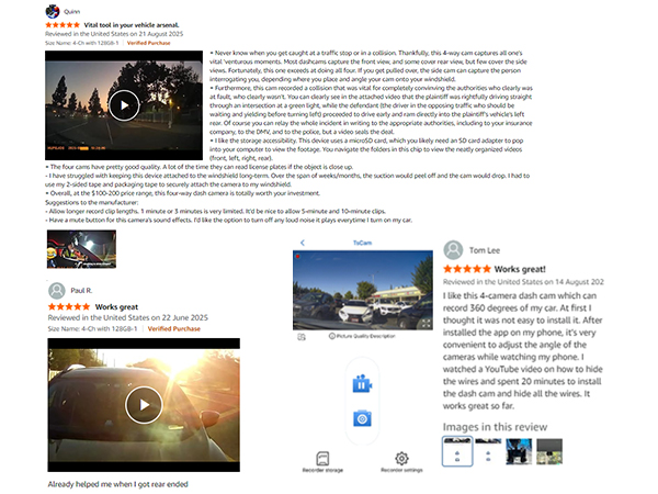 Social media post layout showing multiple images and text blocks discussing Halloween-themed content, including outdoor nighttime scenes and lighting effects.