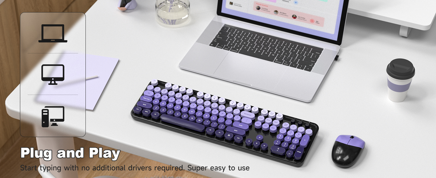 wireless keyboard and mouse combo