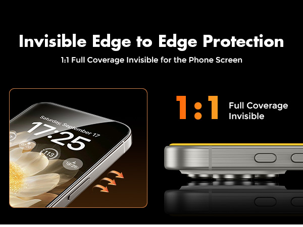 UNBREAKcable iPhone 15 Pro Max Screen Protector Tempered Glass