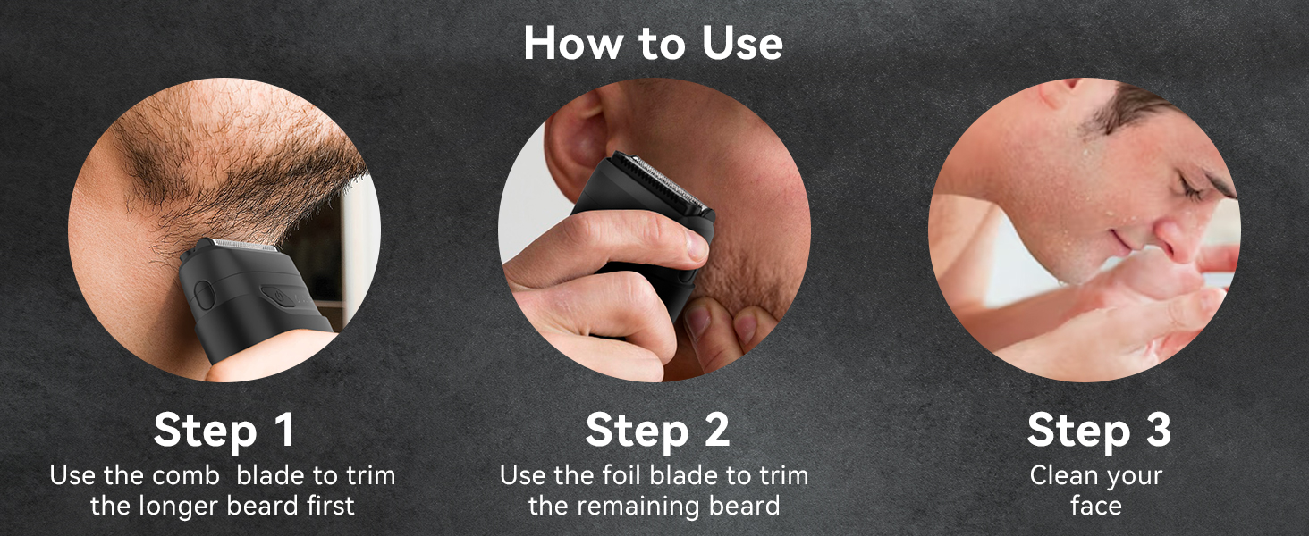 electric shaver for men face