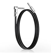 GOGHOST Short Guitar Cables 3.3FT, Amp Chord Electric Guitar Aux Amp Cord Braided, TS 1/4 Quarter...