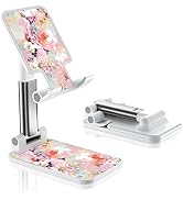 Foldable Phone Stand for Desk,Angle of View Adjustable Cell Phone Stand,Phone Holder for Desk/ipa...