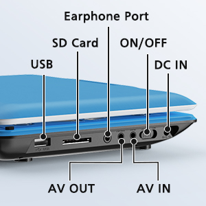 portable dvd player for car