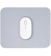 Gray Mouse Pad, Nice and Cute Mouse Pad, Splash-proof Textured 10.2 x 8.2Inch, Stitched Edge Non-...