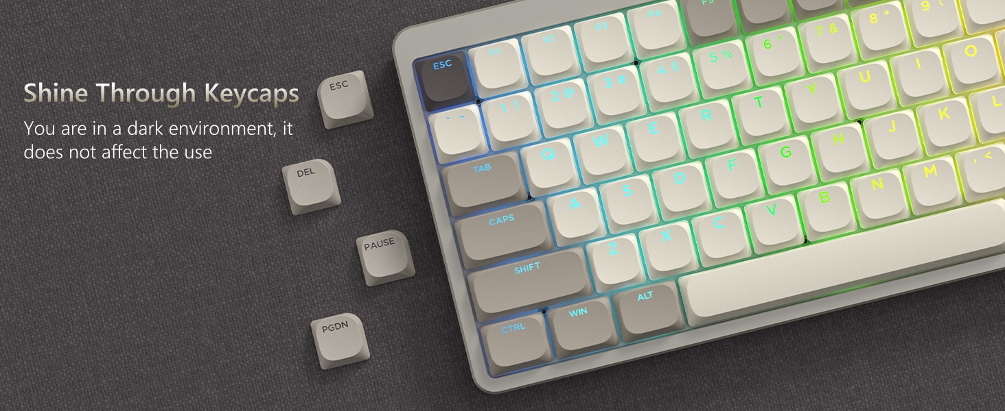 PBT Keycaps Full Size Keyboard Keycaps