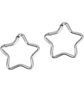 Carabiner Clip, Star Shaped Climbing Buckle, Keyring Hook for Camping Fishing Hiking Traveling Ke...