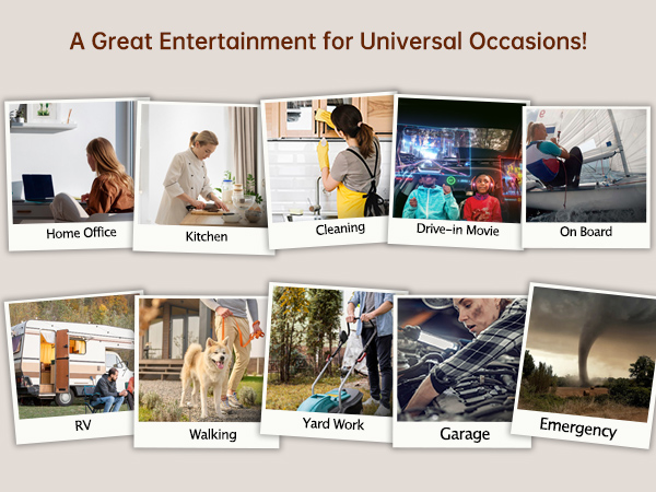 portable am fm radio