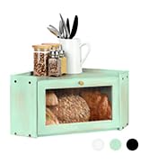 Vintage Coner Bread Box for Kitchen Countertop