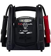 Schumacher Electric SJ1330 4-in-1 Portable Power Station and Jump Starter with 150-PSI Air Compre...