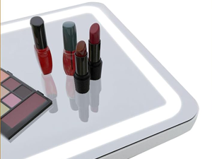 HD Glass vanity mirror