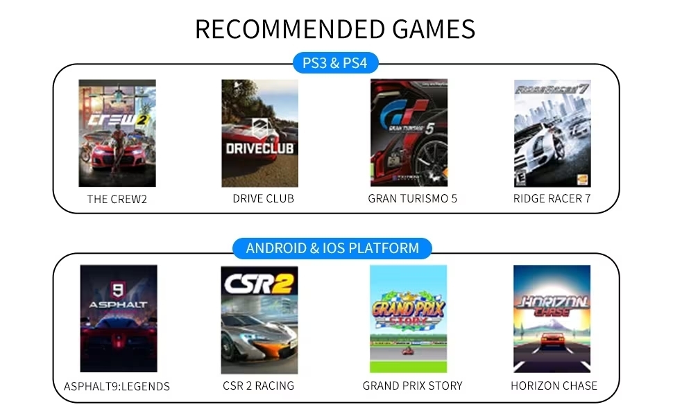 DOYO wireless racing wheel