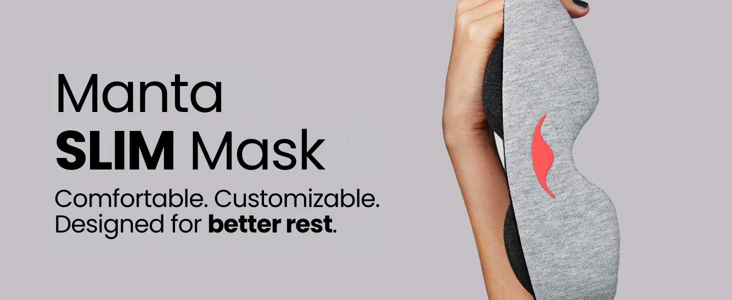 manta slim sleep mask for the manta sleeping mask experience but a lightweight side sleeping design