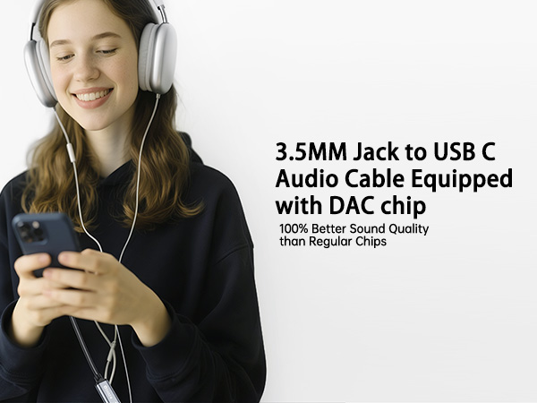 usb c to 3.5mm audio cable