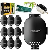 [Upgraded] 9Pcs Tree Root Growing Box with Drain Holes, Half Transparent Plant Rooting Propagatio...