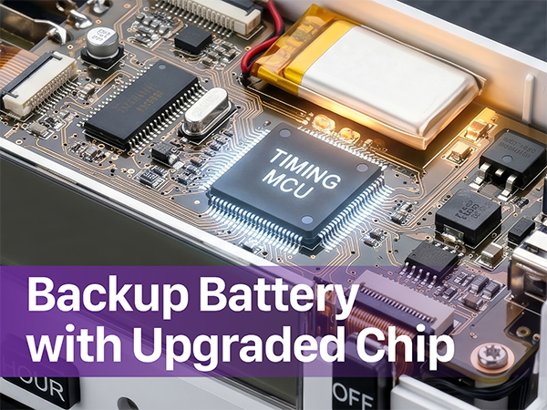 backup battery with upgraded chip