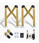 VEVOR Moving Straps, Supports up to 1000 lbs, 2-Person Lifting and Moving System with 2 Harness S...
