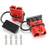 BUNKER INDUST 175A 1/0AWG Battery Quick Connect Wire Harness Plug Kit Battery Cable Quick Connect...