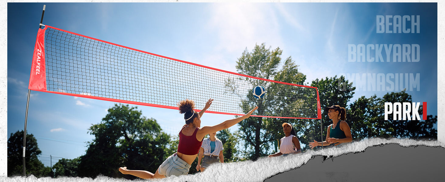 park and sun sports volleyball net