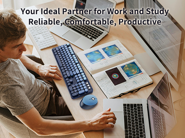  modern keyboard and mouse combo