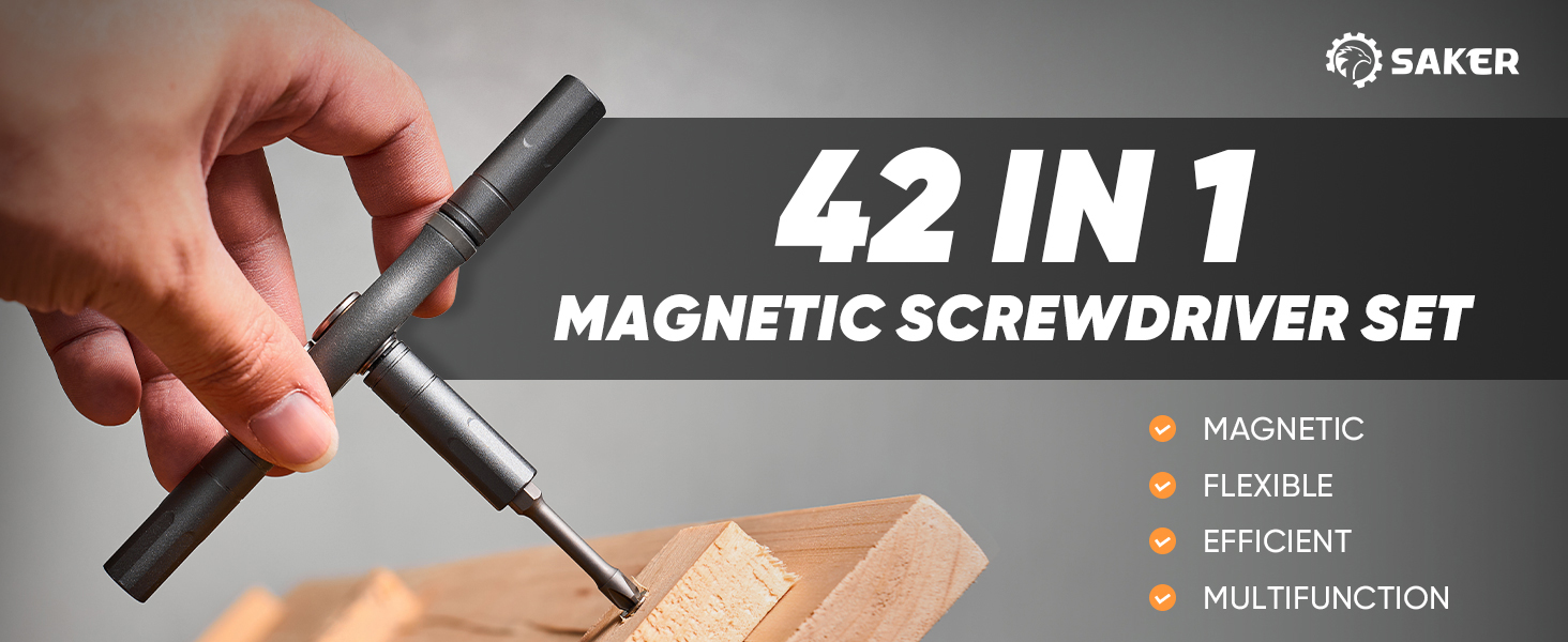 42 in 1 Magnetic Screwdriver Set