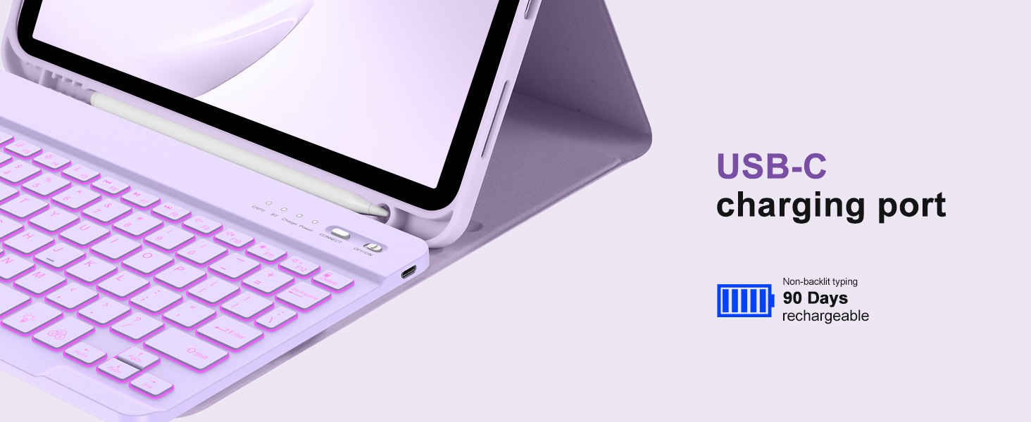 Keyboard Case for iPad 10th Generation 